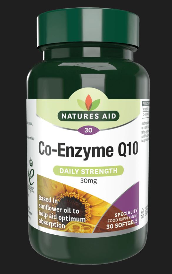 Natures Aid Co-Q10 30mg softgels 30 db